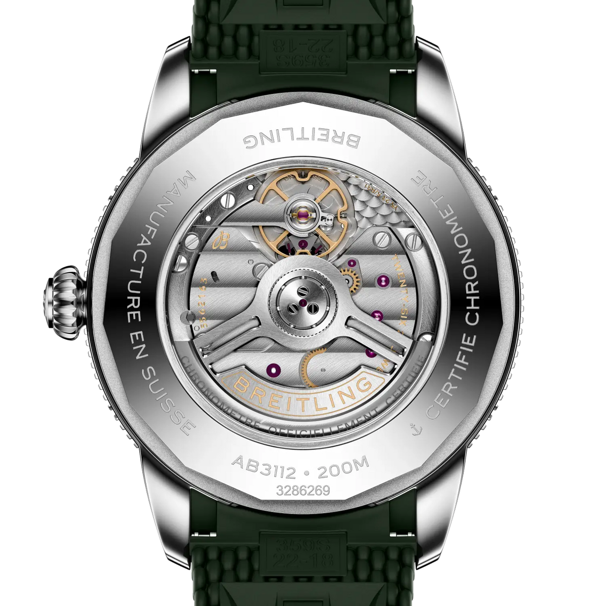 Superocean Heritage B31 Automatic 44 Stainless steel 44 mm AB3112361L1S1 third view