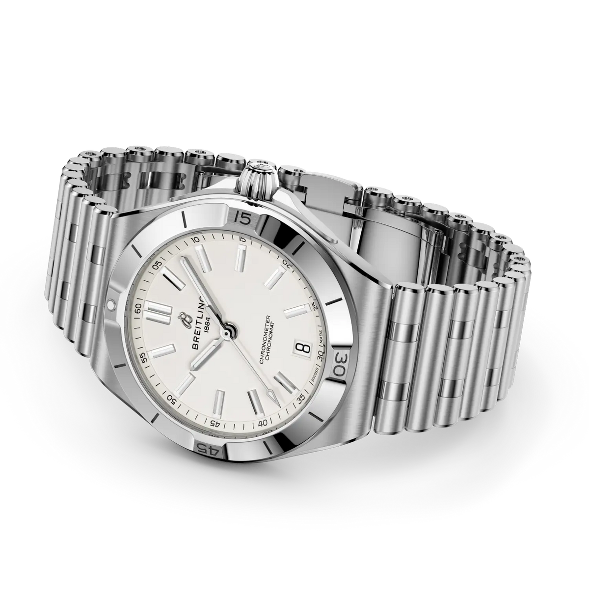 Chronomat B31 Automatic 40 Stainless steel 40 mm AB3114101A1A1 third view