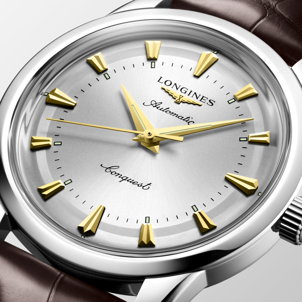 Conquest Heritage 40.00 mm Opaline Ivory Stainless steel L16504720 L1.650.4.72.0 detailed view