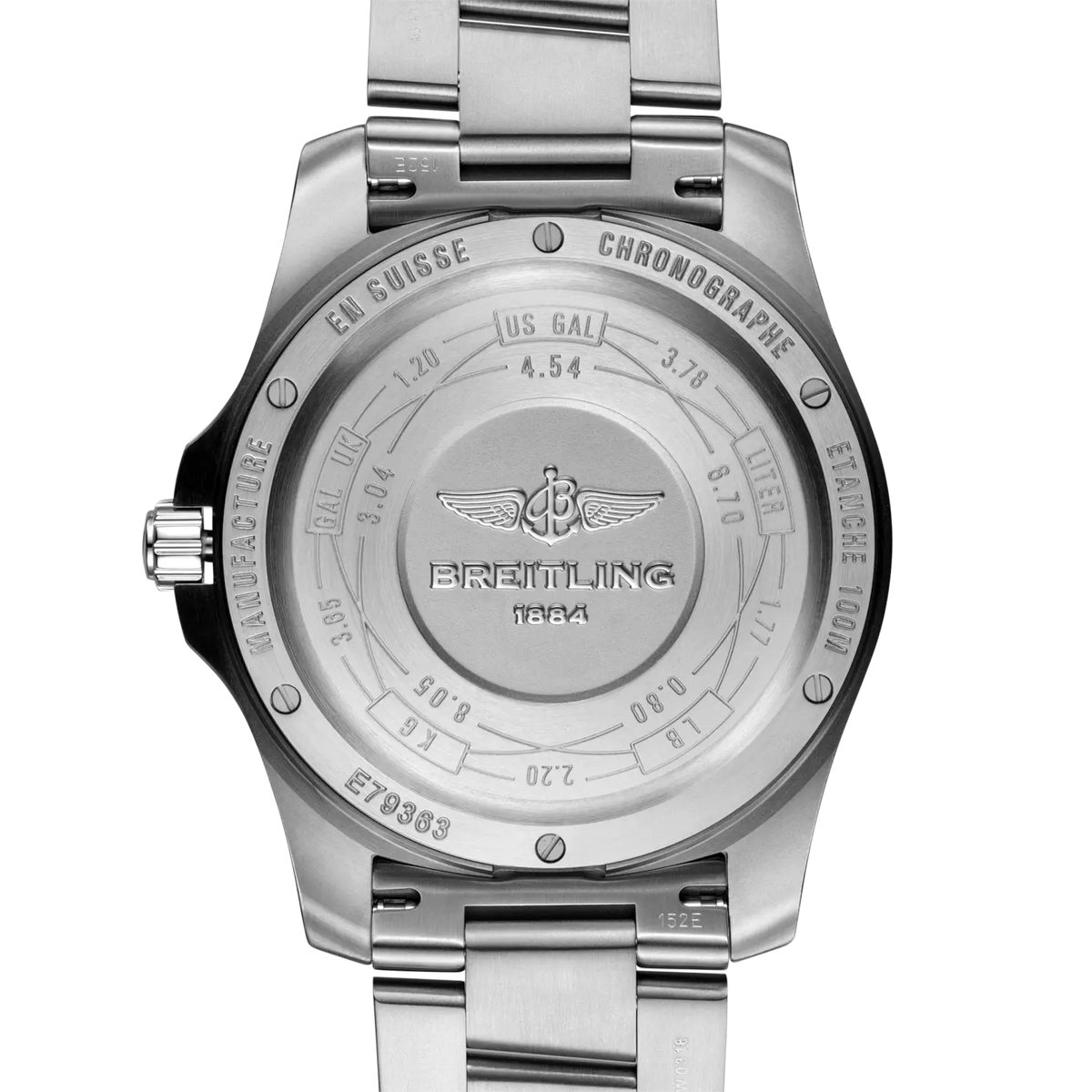 Aerospace EVO Titanium 43 mm E79363101B1E1 fourth view