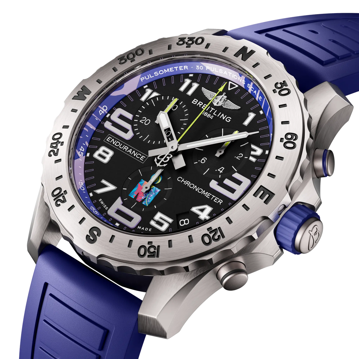 Endurance Pro 44 IRONMAN® World Championship 2024 Titanium 44 mm E823104A1M1S1 second view