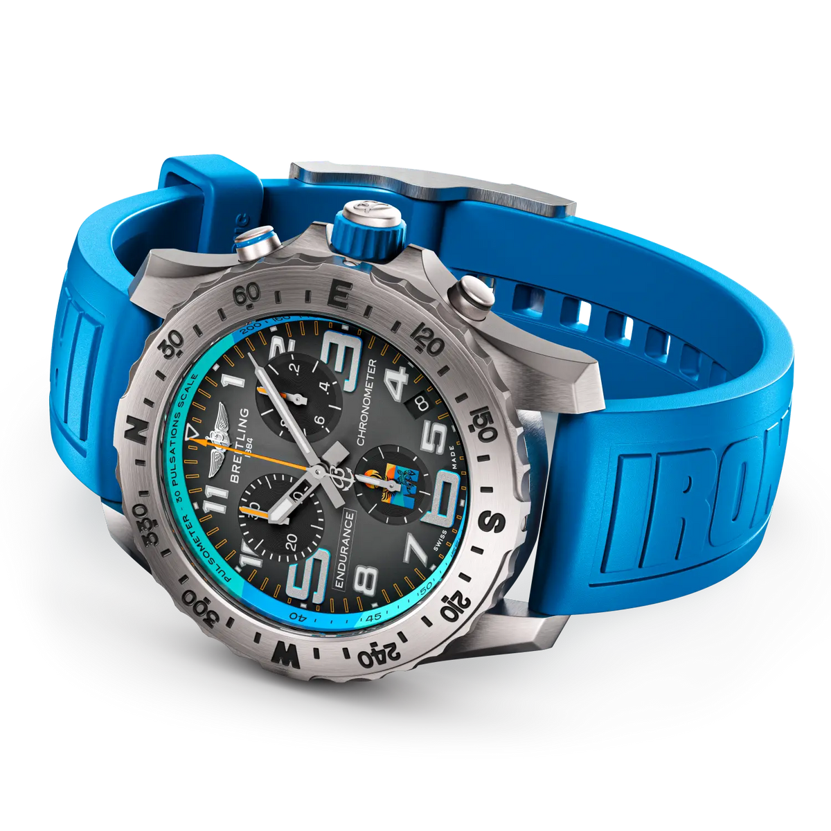 Endurance Pro IRONMAN® World Championship 2025 Titanium 44 mm E823105A1M1S1 third view