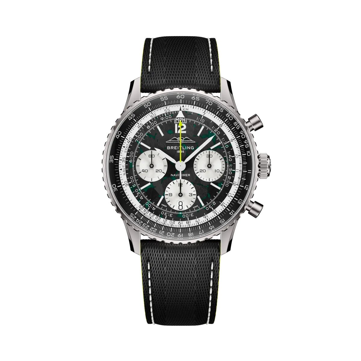 Navitimer B01 Chronograph 43 Aston Martin Aramco Formula ONE™ team Titanium 43 mm EB01381A1B1X1 main view