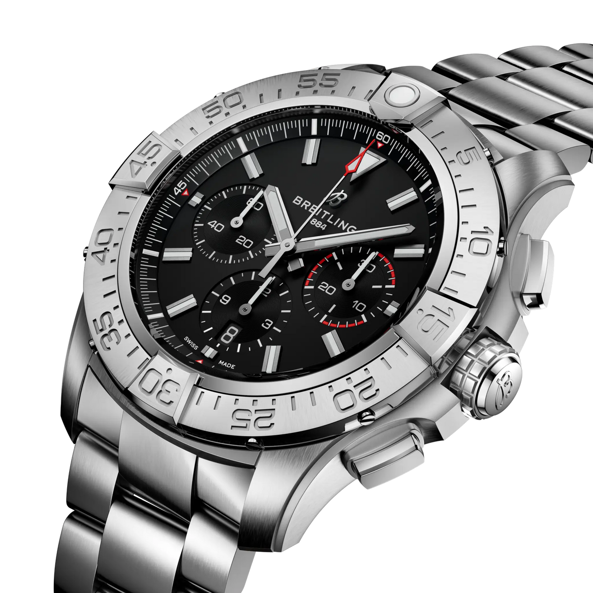 Super Avenger B01 Chronograph 46 Titanium 46 mm EB0148101B1E1 second view