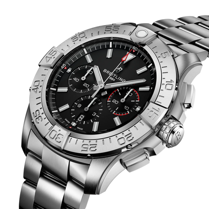 Super Avenger B01 Chronograph 46 Titanium 46 mm EB0148101B1E1 second view
