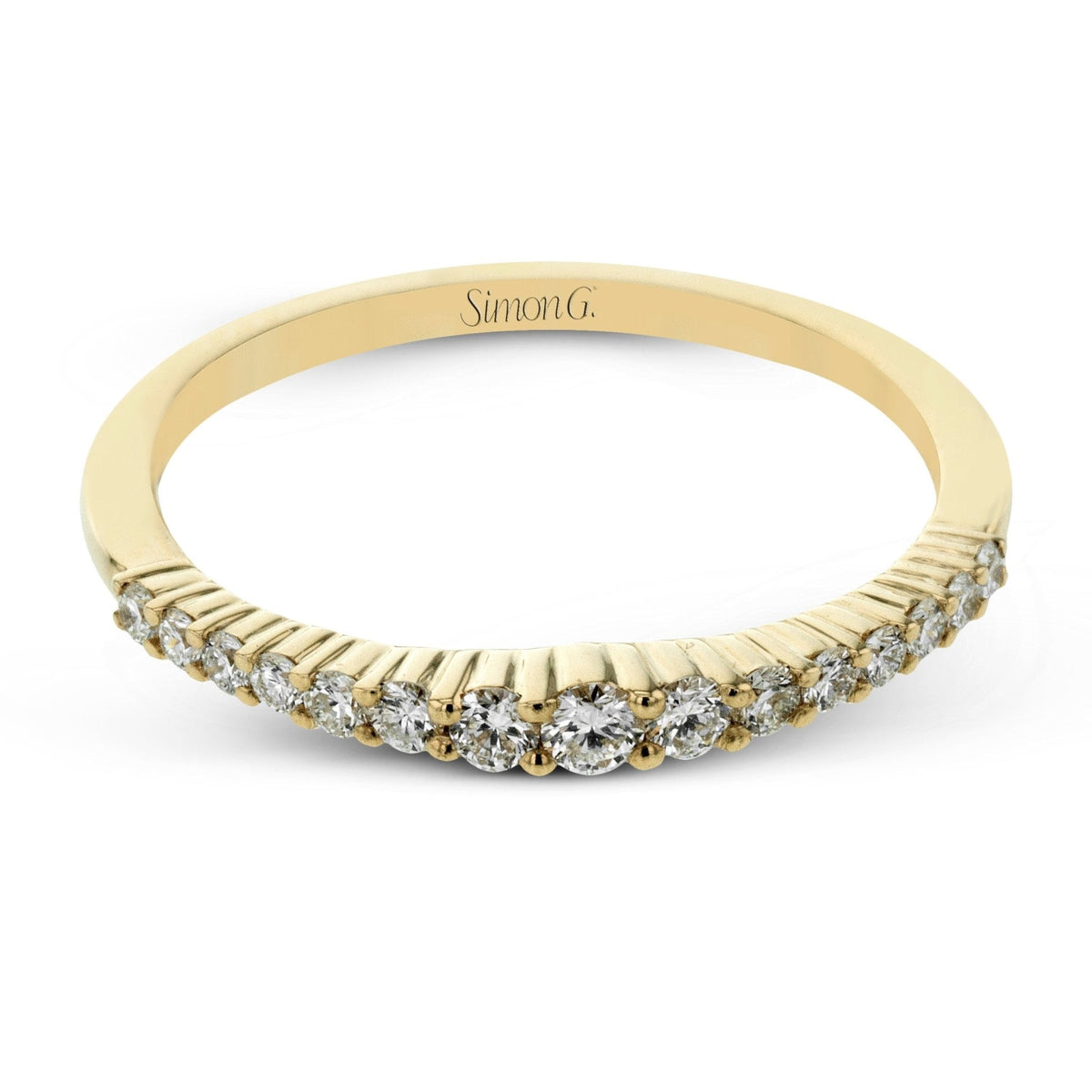Fashion Ring In 18k Gold With Diamonds - Simon G. Jewelry