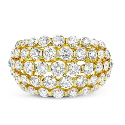 Fashion Ring in 18k Gold with Diamonds - Simon G. Jewelry