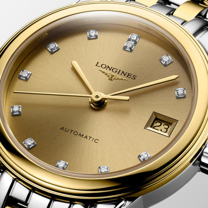 Flagship Classic 26.00 mm Gilt Stainless steel and yellow PVD coating L42743377 L4.274.3.37.7 detailed view