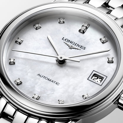 Flagship Classic 26.00 mm White mother-of-pearl Stainless steel L42744876 L4.274.4.87.6 detailed view
