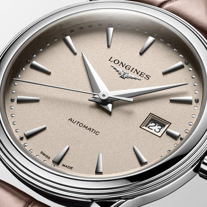 Flagship Classic 30.00 mm Beige Stainless steel L43744792 L4.374.4.79.2 detailed view