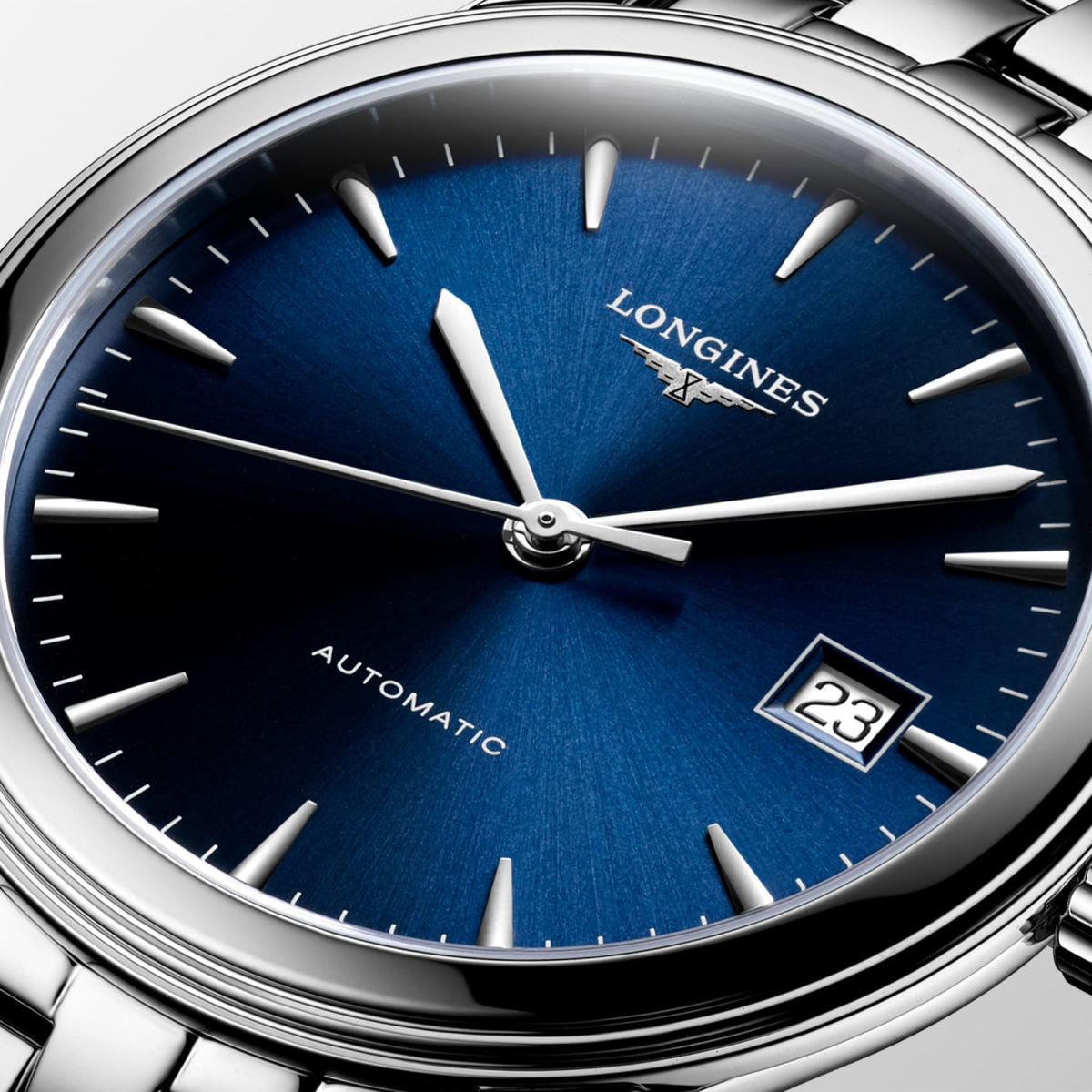 Flagship Classic 38.50 mm Sunray blue Stainless steel L49744926 L4.974.4.92.6 detailed view