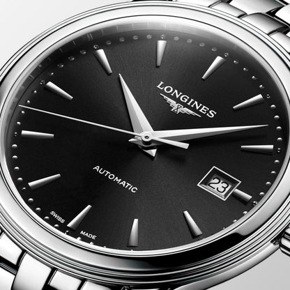 Flagship Classic 40.00 mm Sunray black Stainless steel L49844596 L4.984.4.59.6 detailed view