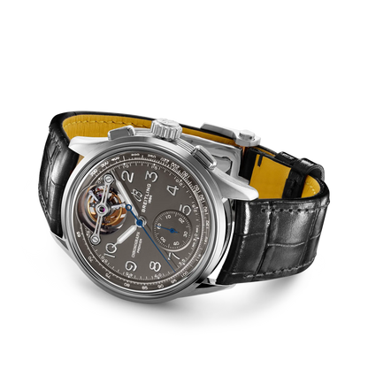 Premier B21 Chronograph Tourbillon 42 Gaston Breitling 18k white gold 42 mm JB2120A61B1P1 third view