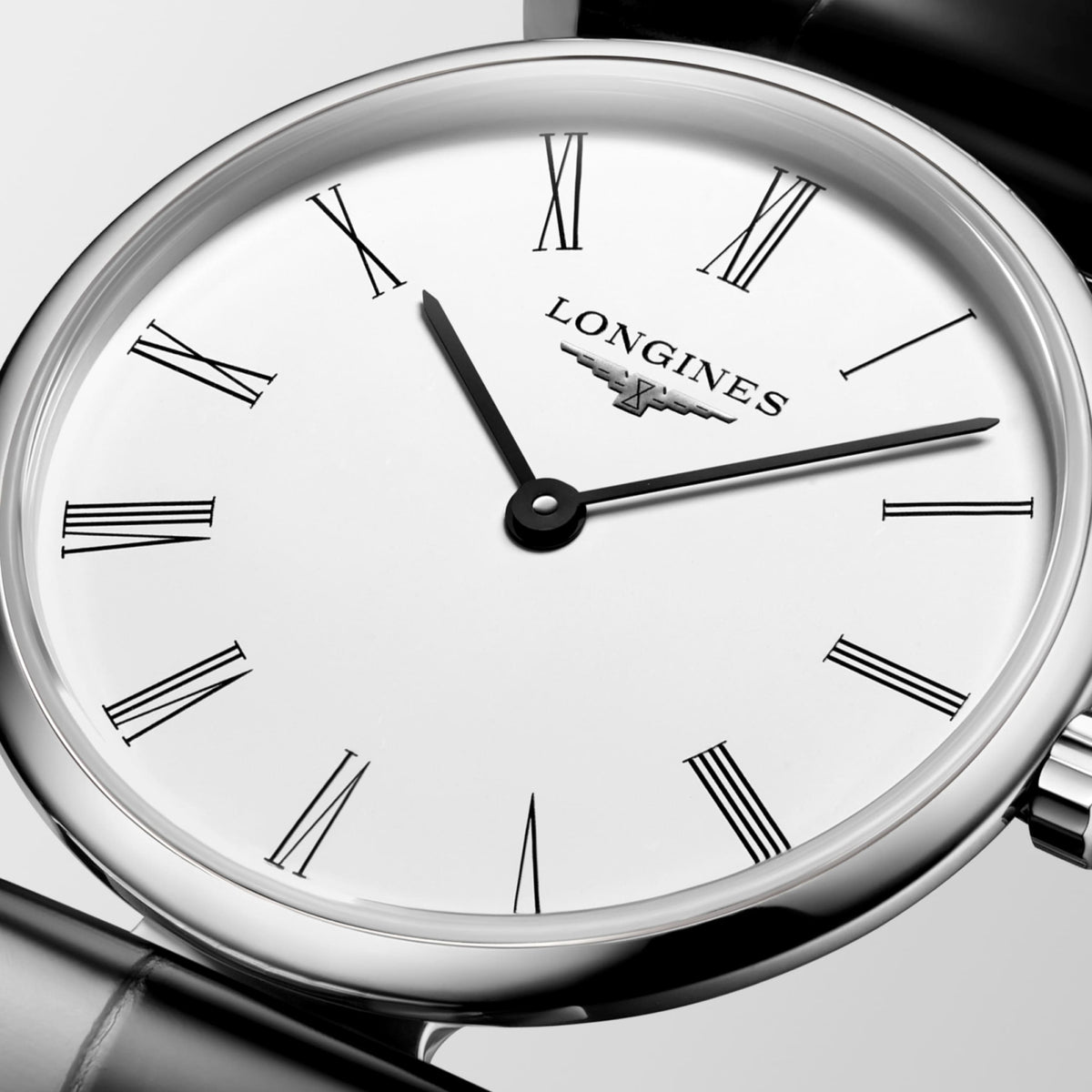 La Grande Classique De Longines 24.00 mm White Stainless steel L4209411B L4.209.4.11.B detailed view