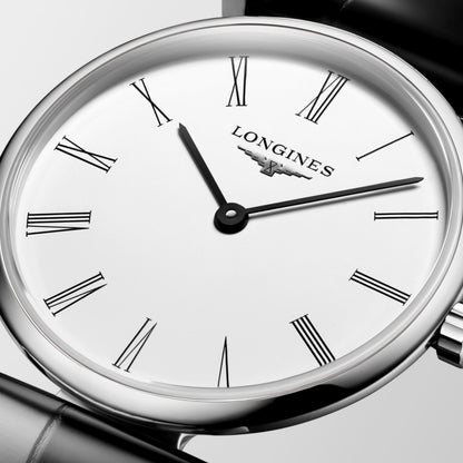 La Grande Classique De Longines 24.00 mm White Stainless steel L4209411B L4.209.4.11.B detailed view