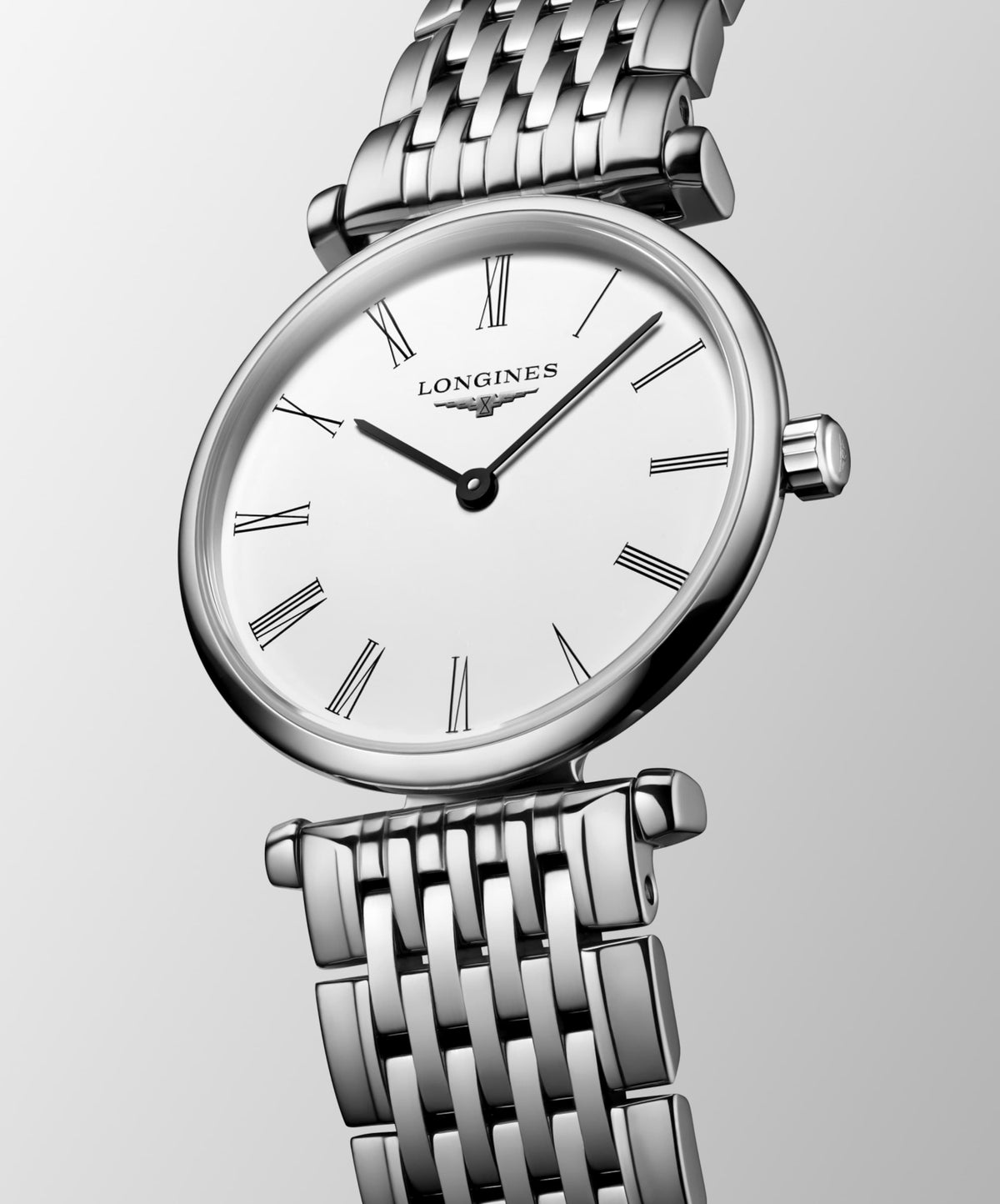 La Grande Classique De Longines 24.00 mm White Stainless steel L4209411C L4.209.4.11.C back view