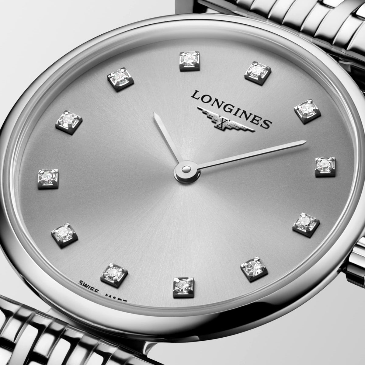 La Grande Classique De Longines 24.00 mm Grey Stainless steel L4209470C L4.209.4.70.C detailed view
