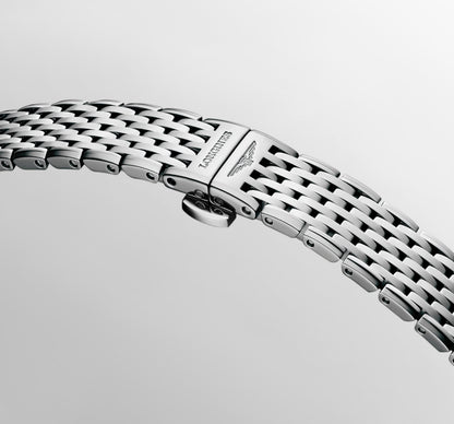 La Grande Classique De Longines 24.00 mm White Stainless steel L4341011C L4.341.0.11.C detailed view