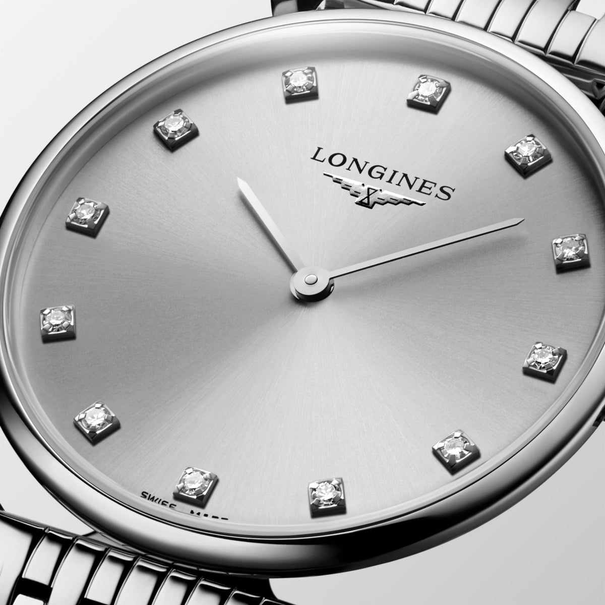 La Grande Classique De Longines 29.00 mm Grey Stainless steel L4512470C L4.512.4.70.C detailed view