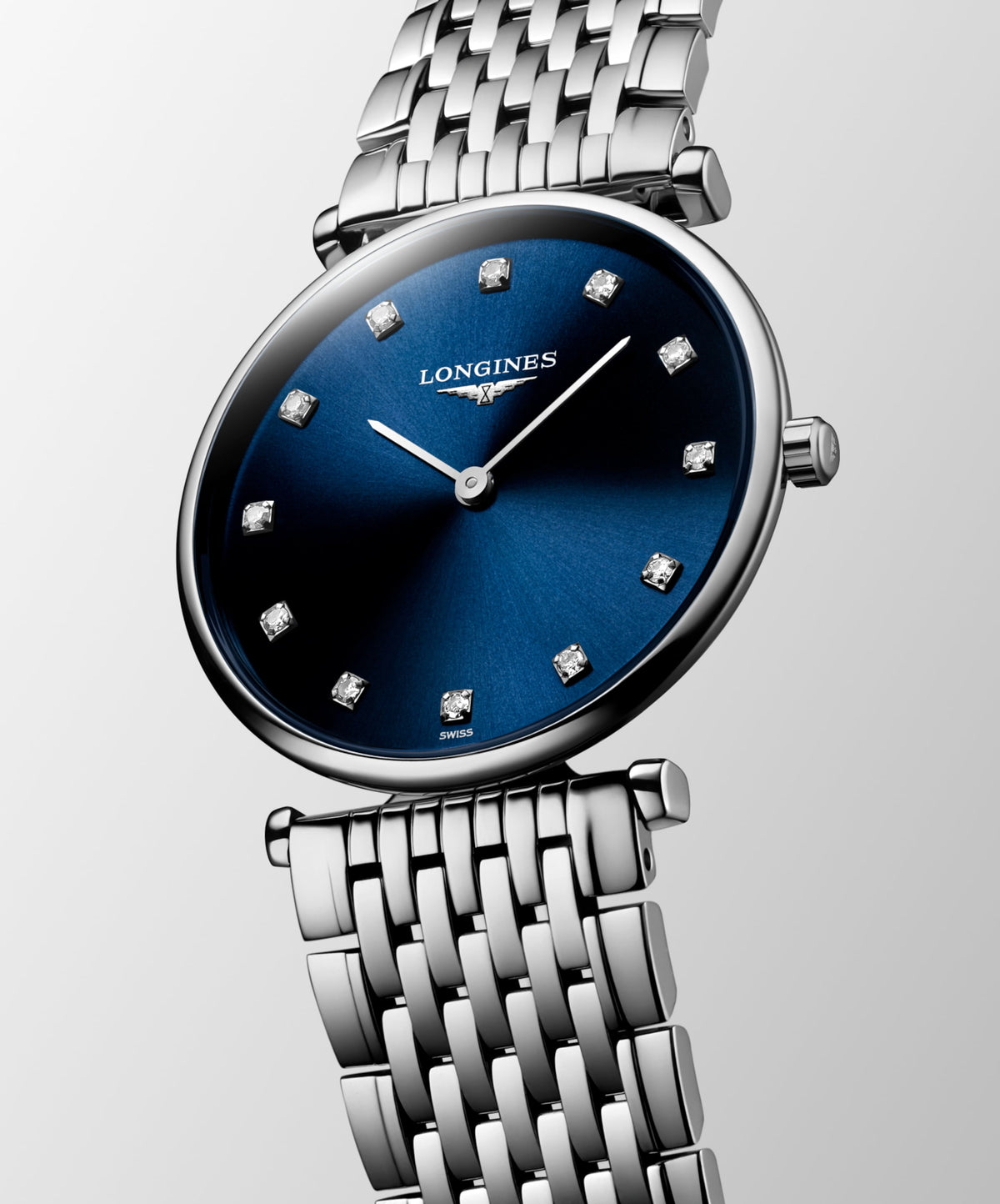 La Grande Classique De Longines 29.00 mm Sunray blue Stainless steel L4512497C L4.512.4.97.C back view
