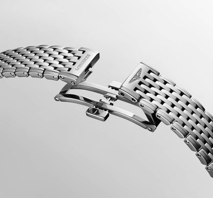 La Grande Classique De Longines 29.00 mm White mother-of-pearl Stainless steel L4523087C L4.523.0.87.C back view