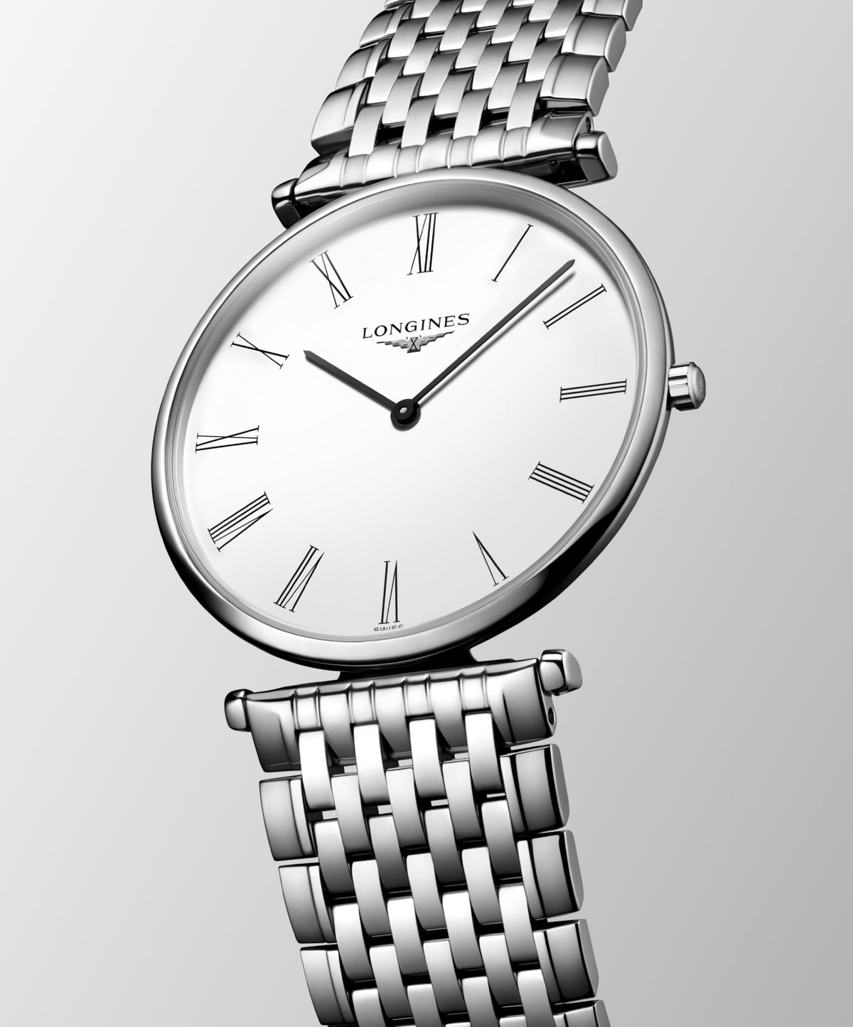 La Grande Classique De Longines 36.00 mm White Stainless steel L4755411C L4.755.4.11.C back view