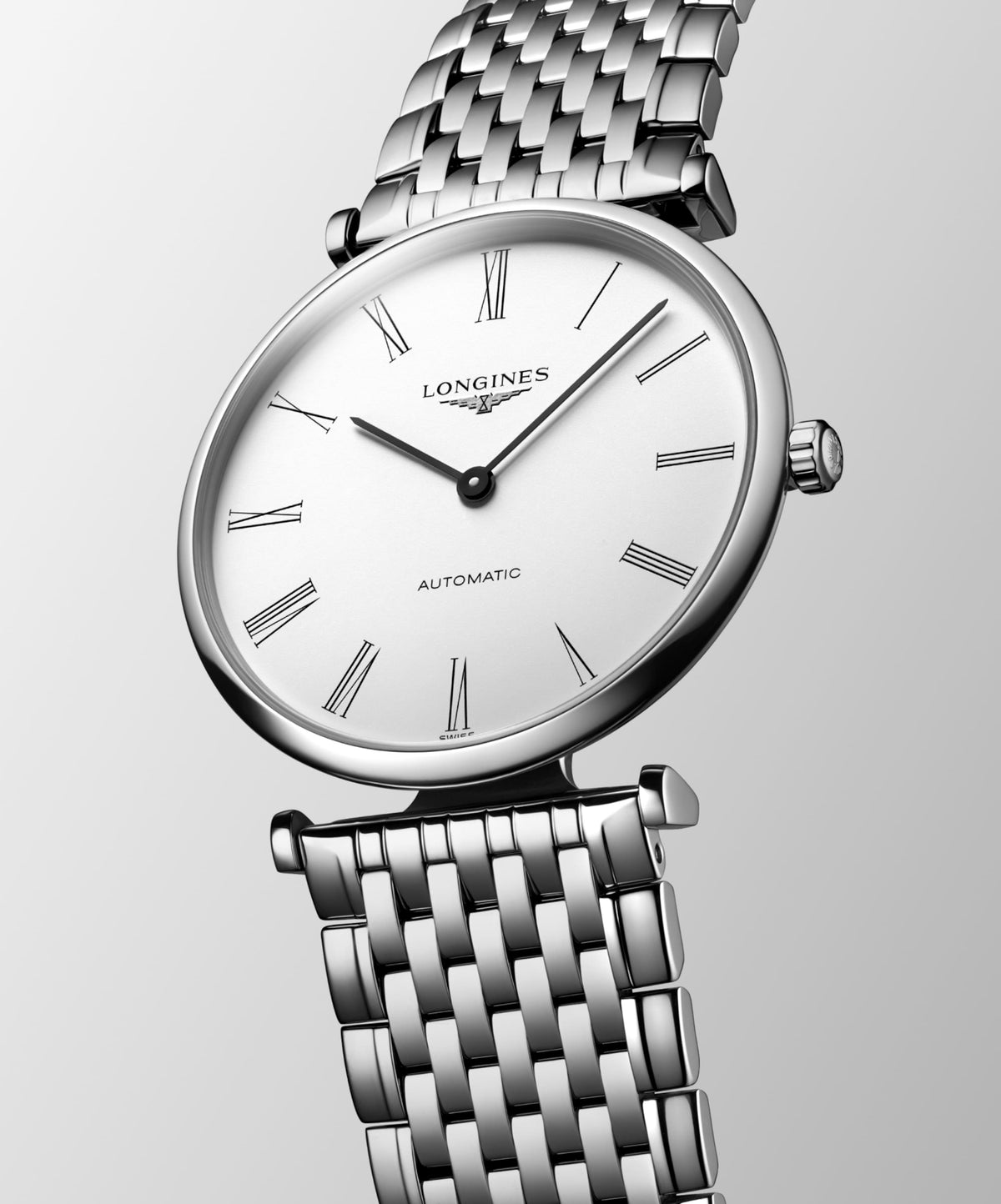 La Grande Classique De Longines 36.00 mm White Stainless steel L49084116 L4.908.4.11.6 back view