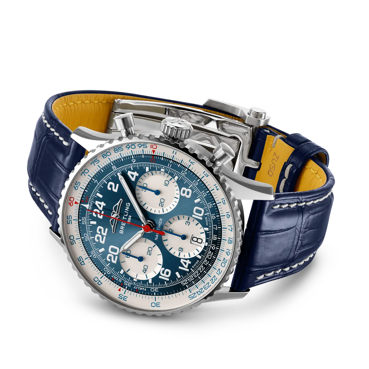 Navitimer B02 Chronograph 41 Cosmonaute Scott Carpenter Centenary Platinum 41 mm LB0240211C1P1 third view