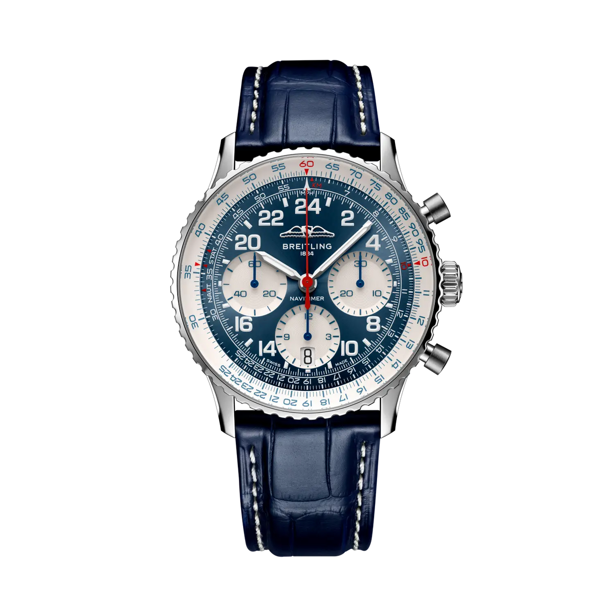 Navitimer B02 Chronograph 41 Cosmonaute Scott Carpenter Centenary Platinum 41 mm LB0240211C1P1 main view