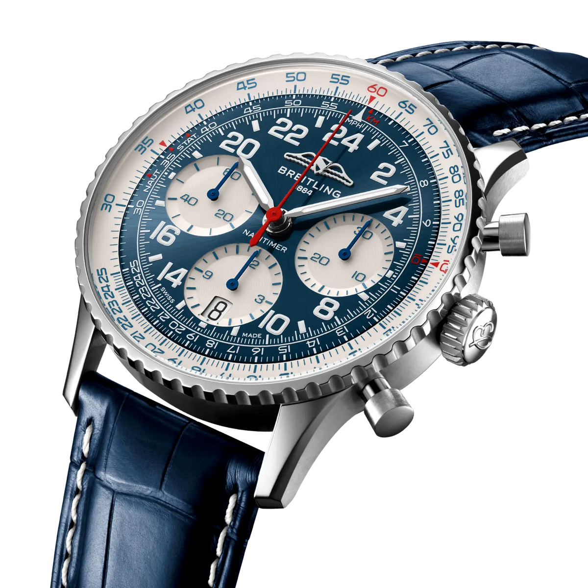 Navitimer B02 Chronograph 41 Cosmonaute Scott Carpenter Centenary Platinum 41 mm LB0240211C1P1 secondary view