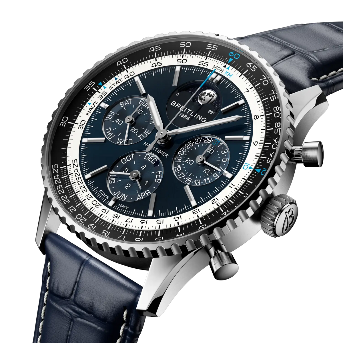 Navitimer B19 Chronograph 43 Perpetual Calendar Platinum 43 mm LB19211A1C1P1 secondary view