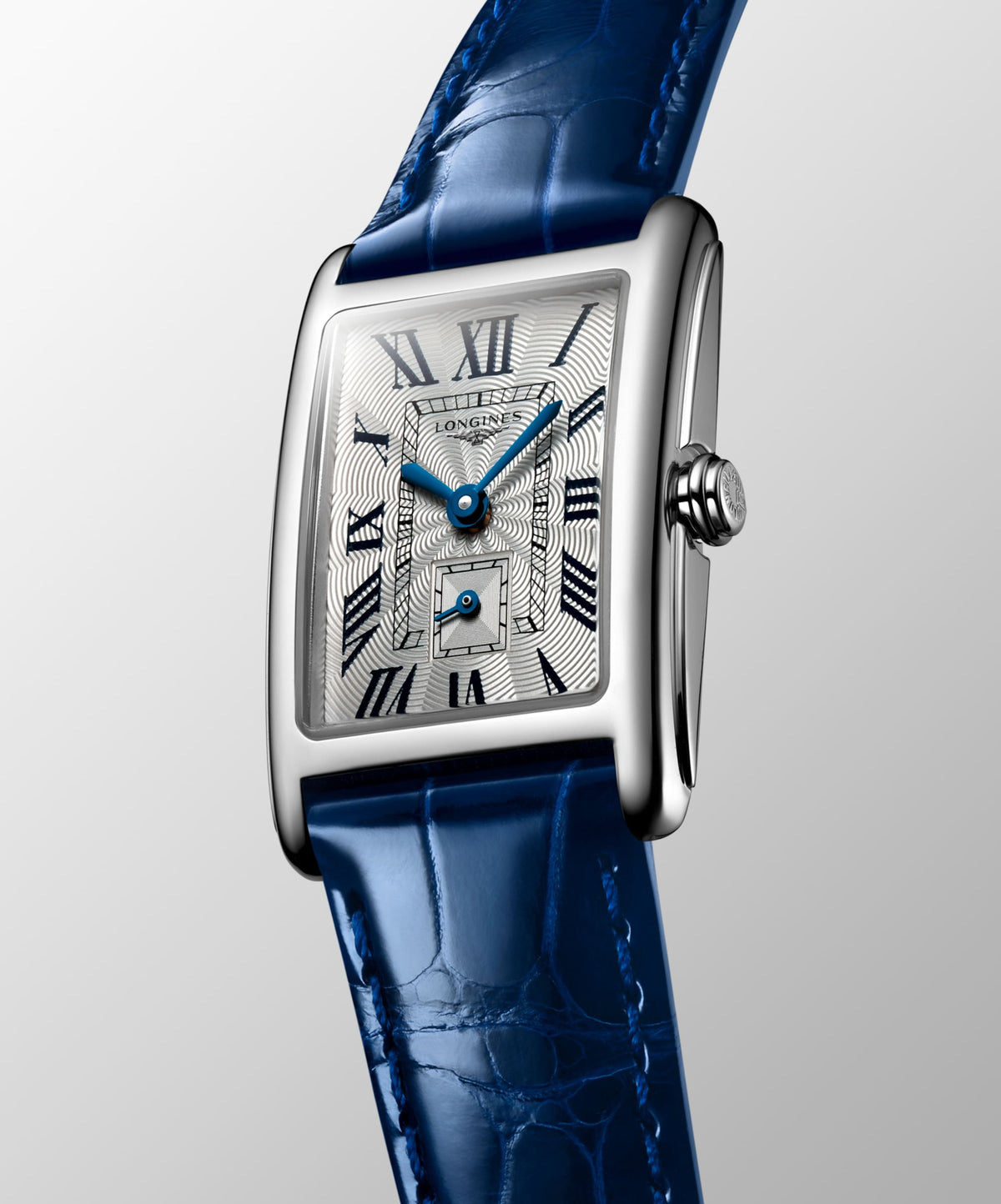 Longines Dolcevita 20.80 X 32.00 mm Silver "flinqué" Stainless steel L52554717 L5.255.4.71.7 back view