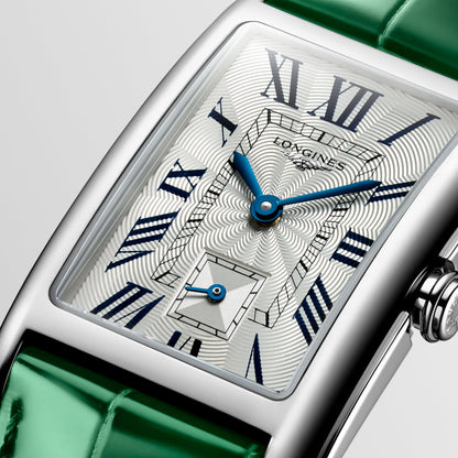 Longines Dolcevita 23.30 X 37.00 mm Silver "flinqué" Stainless steel L5512471A L5.512.4.71.A detailed view
