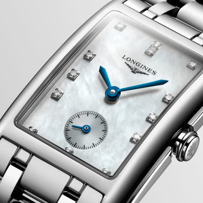 Longines Dolcevita 23.30 X 37.00 mm White mother-of-pearl Stainless steel L55124876 L5.512.4.87.6 detailed view