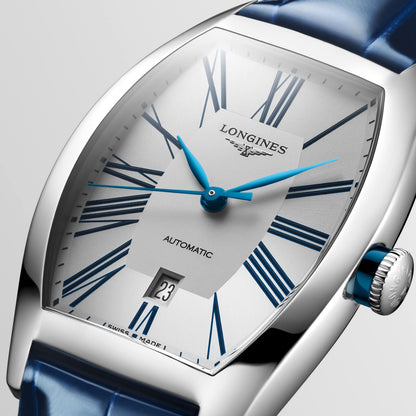 Longines Evidenza 26.00 X 30.60 mm Opaline Ivory Stainless steel L21424702 L2.142.4.70.2 detailed view
