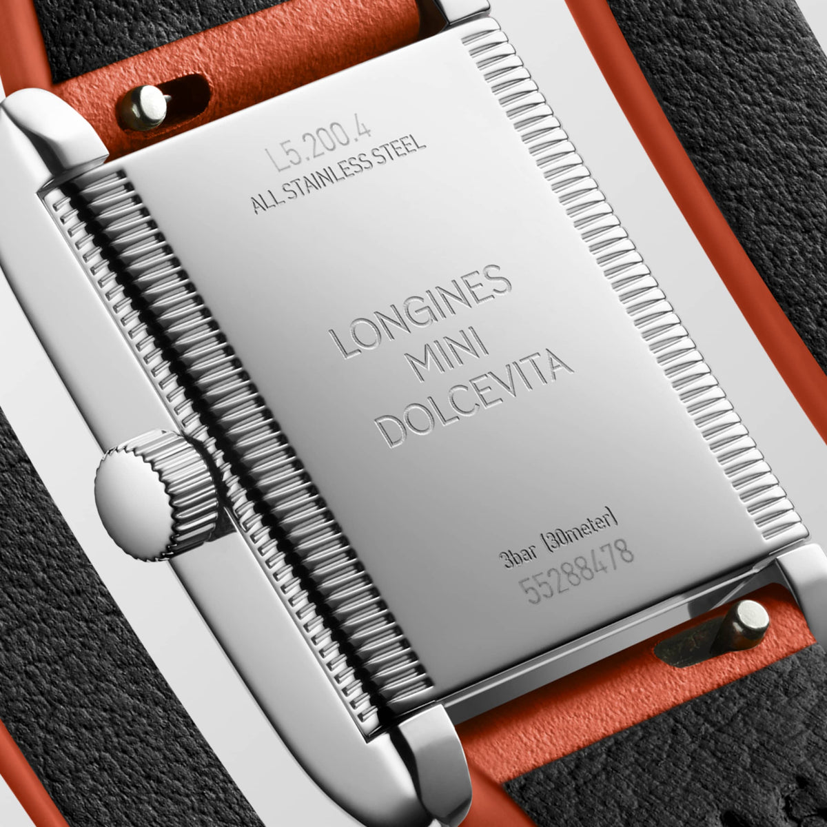 Longines Mini Dolcevita 21.50 X 29.00 mm Opaline Ivory Stainless steel L52004758 L5.200.4.75.8 back view