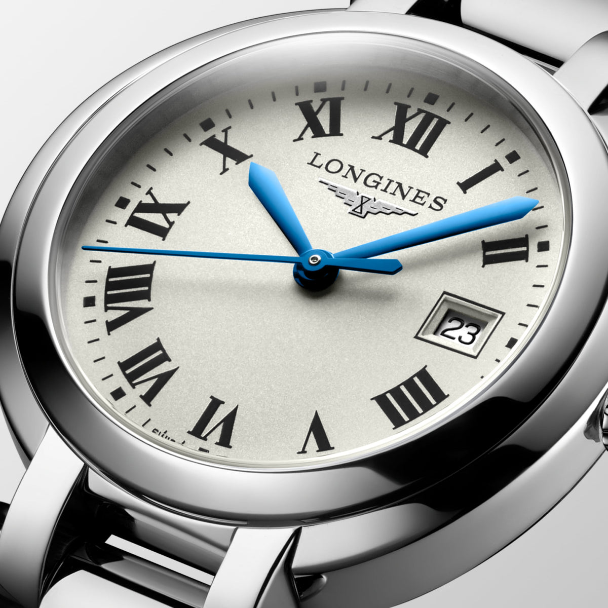 Longines Primaluna 30.00 mm Opaline Ivory Stainless steel L81224716 L8.122.4.71.6 detailed view