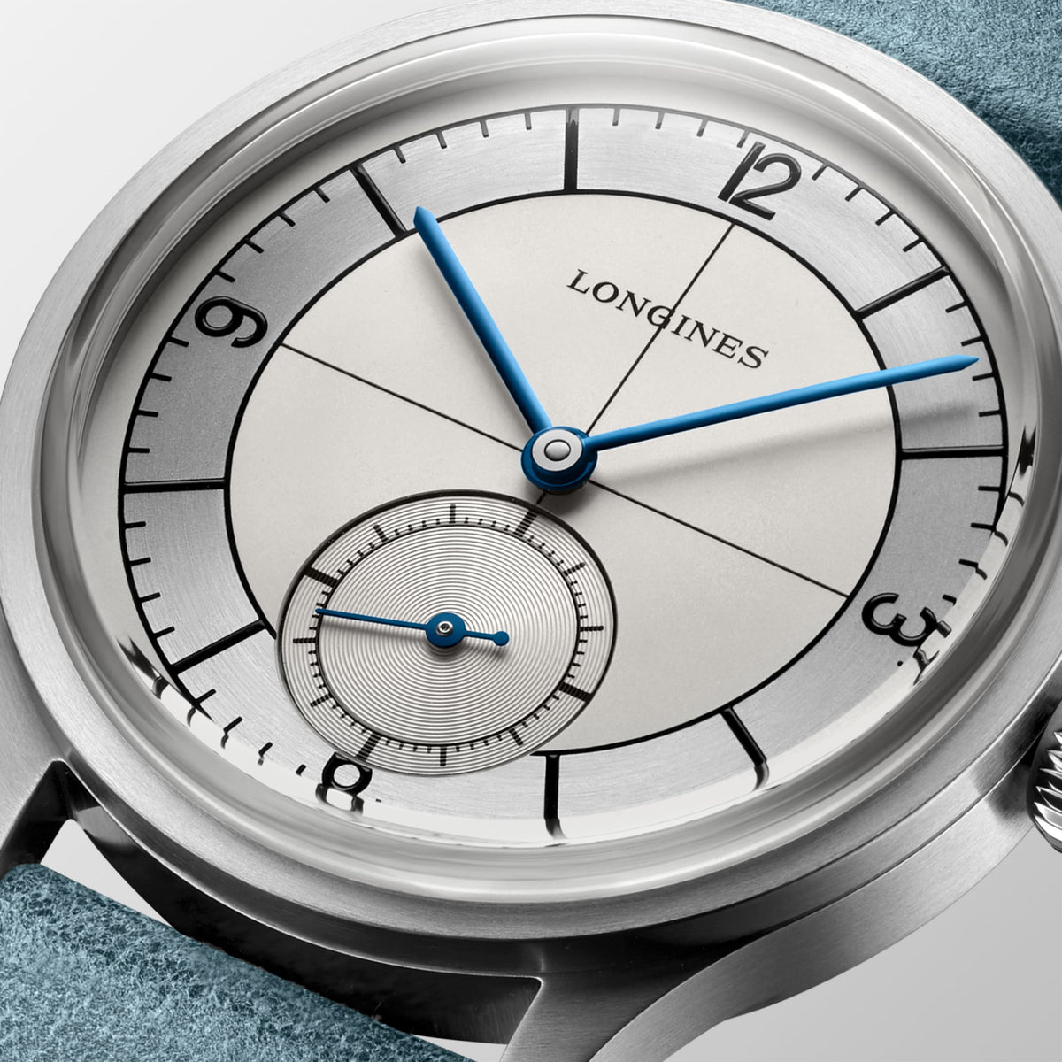 Longines Sector Dial 38.50 mm Opaline Ivory Stainless steel L28284732 L2.828.4.73.2 detailed view