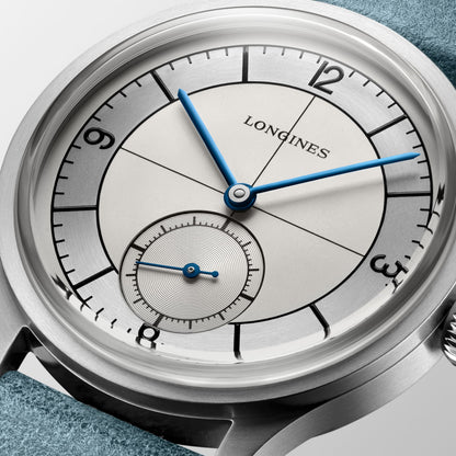 Longines Sector Dial 38.50 mm Opaline Ivory Stainless steel L28284732 L2.828.4.73.2 detailed view
