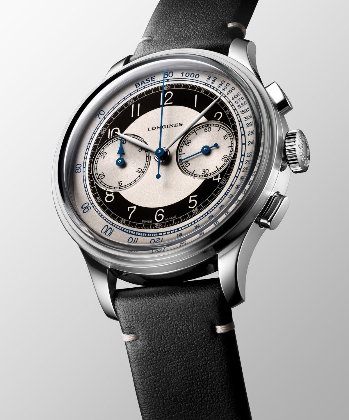 Longines Tuxedo 40.00 mm Opaline Ivory Stainless steel L28304930 L2.830.4.93.0 back view
