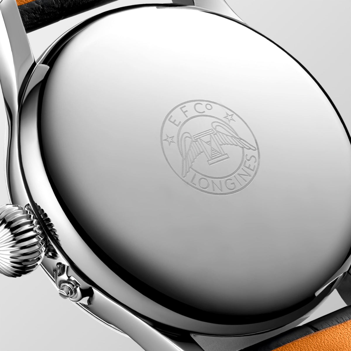 Longines Twenty-Four Hours 47.50 mm Black matt Stainless steel L27514534 L2.751.4.53.4 back view