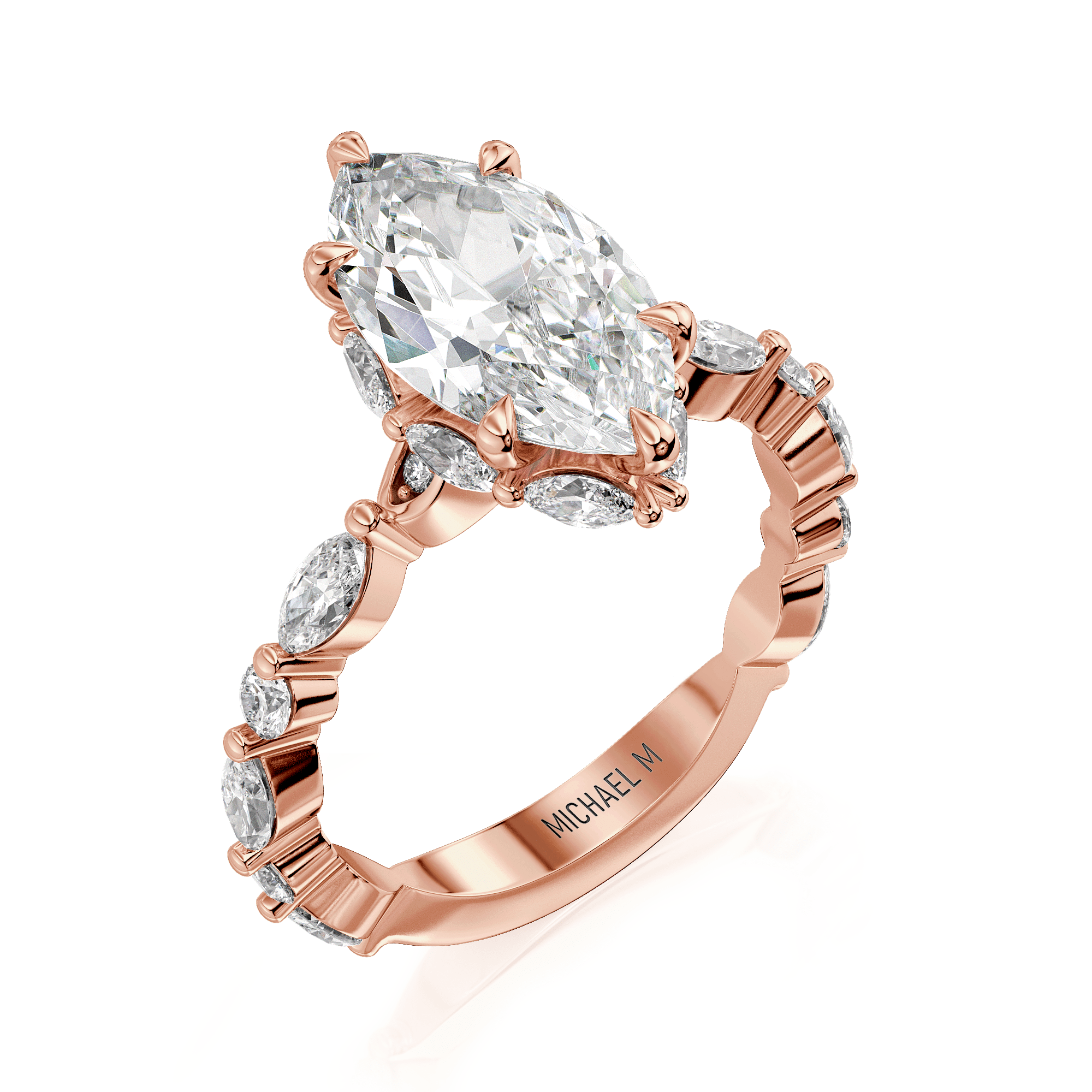 Monarch R831-3 Marquise – Markham Fine Jewelers