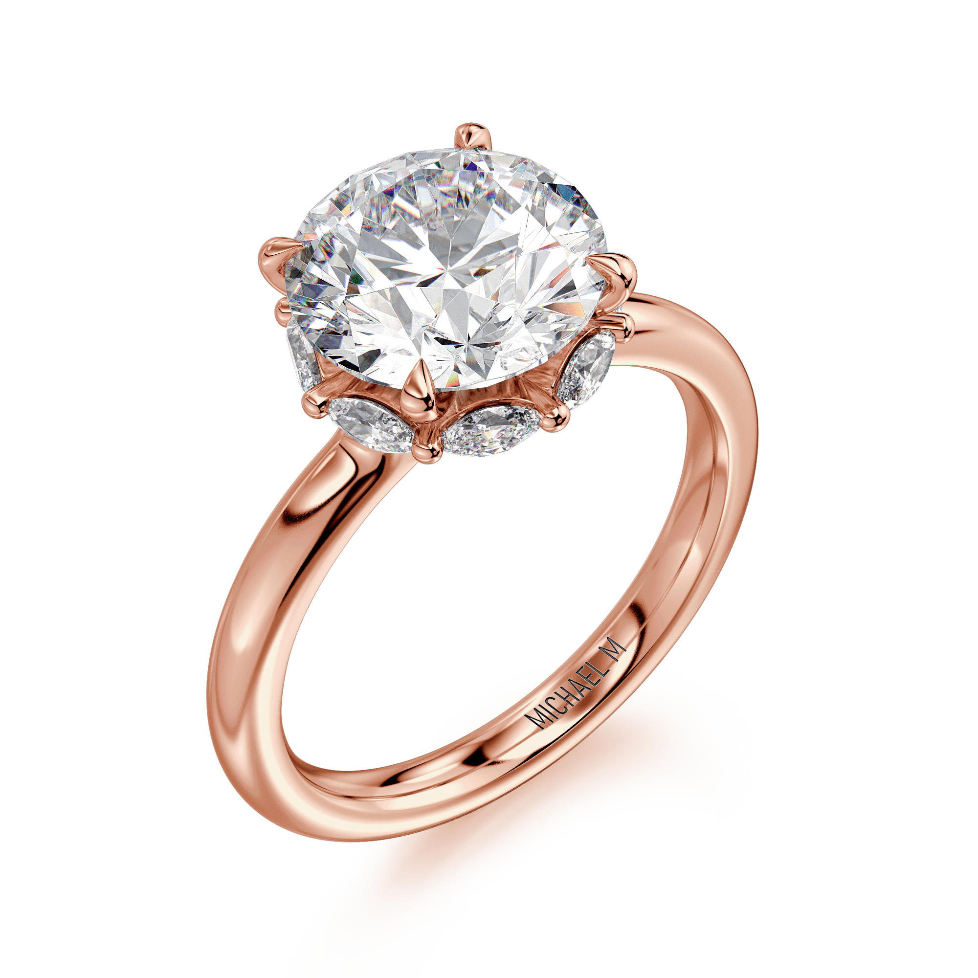 Monarch R836-3 Round – Markham Fine Jewelers