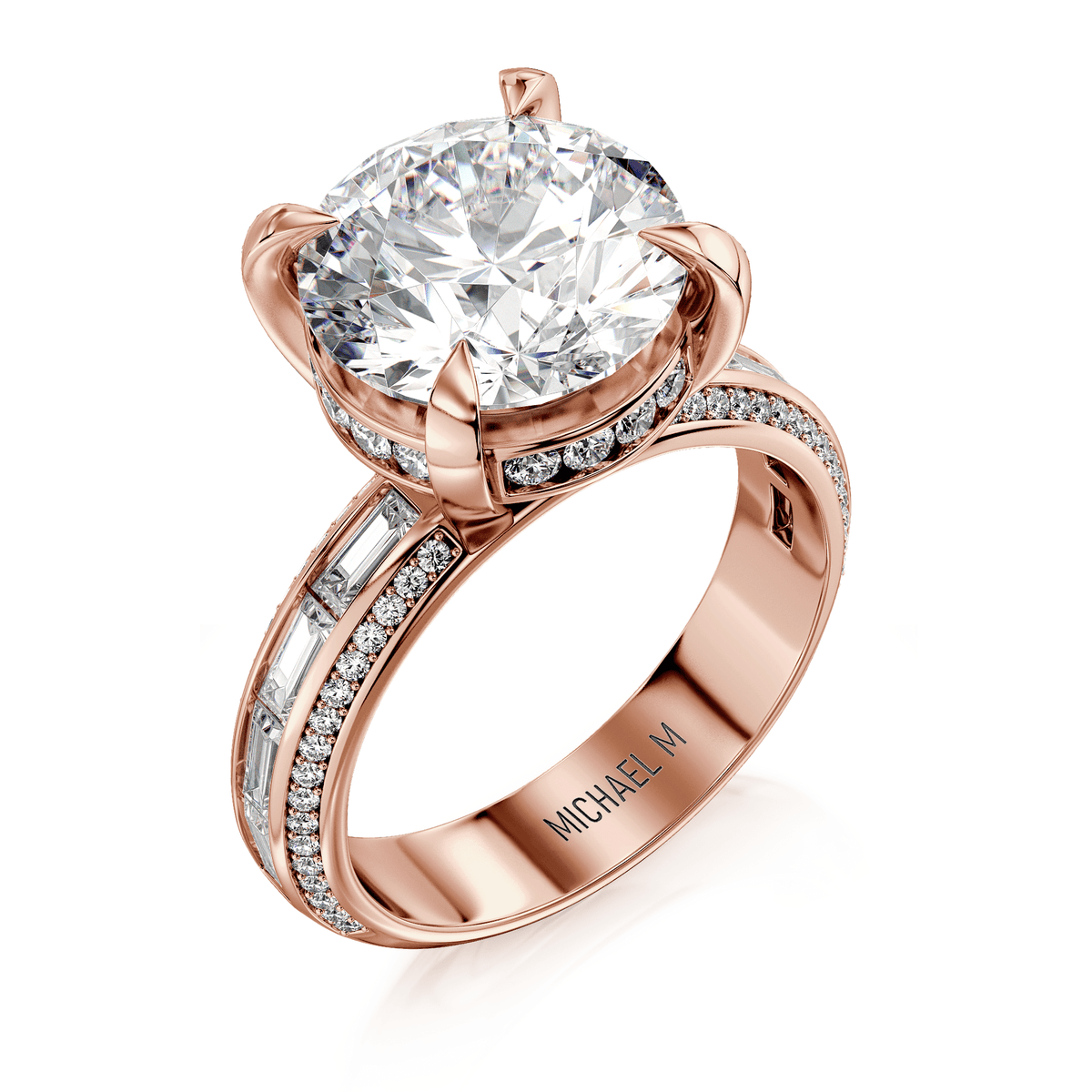 Strada R835-4 Round – Markham Fine Jewelers