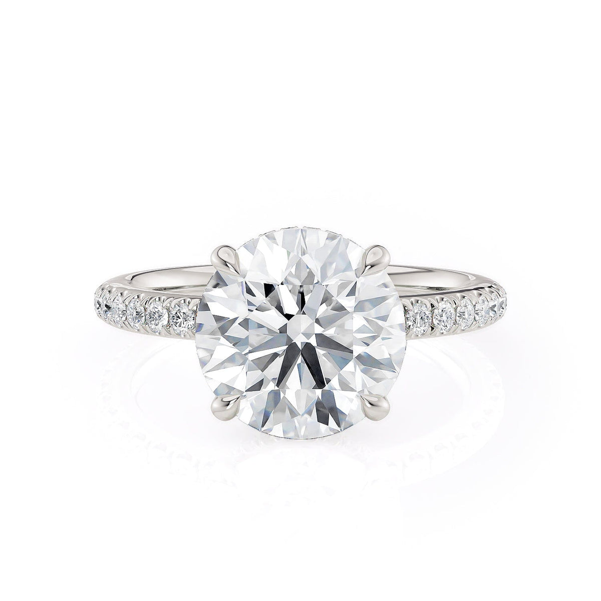 Crown Round Hidden Halo