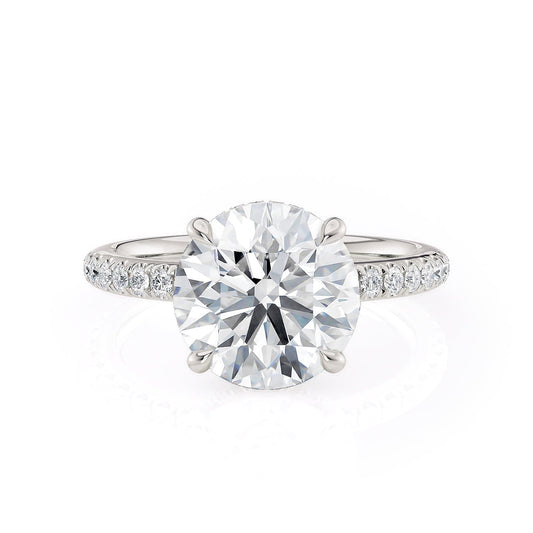 Crown Round Hidden Halo