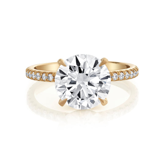 Crown Round Hidden Halo