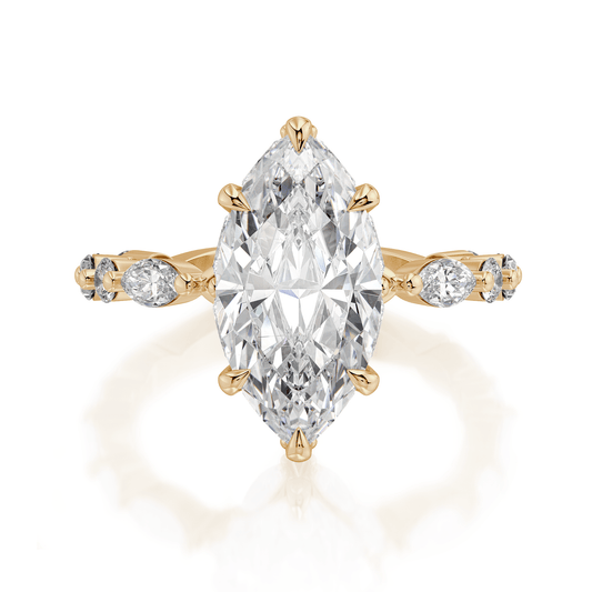 Monarch Marquise Not-So-Hidden-Halo