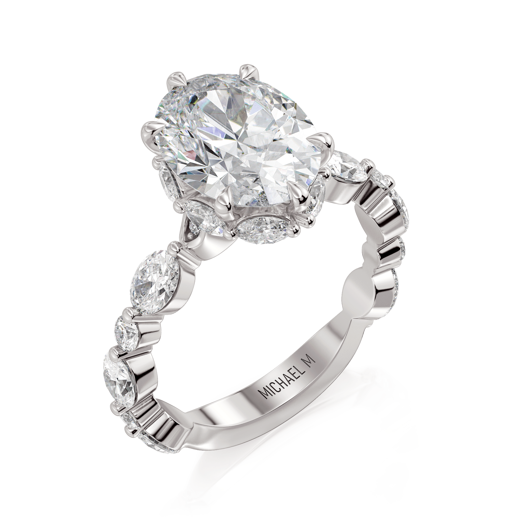 Monarch R833-3 Oval – Markham Fine Jewelers