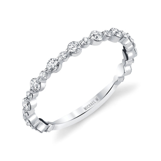 Classic Diamond Cluster Band